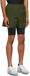 True Tribe Khaki Run Steve Shorts