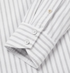 rag & bone - Fit 2 Tomlin Slim-Fit Button-Down Collar Striped Cotton Oxford Shirt - Gray