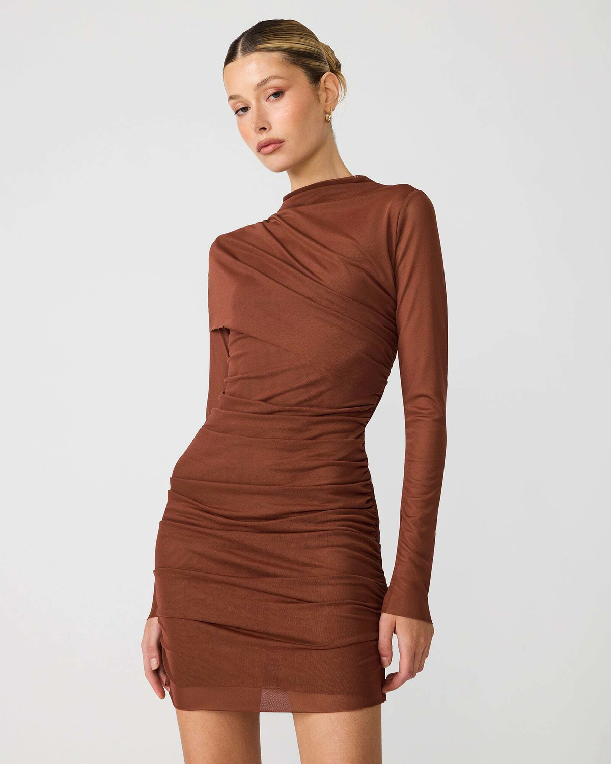 Steve Madden Catrina Dress in Brown