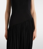 Ferragamo Draped bustier dress