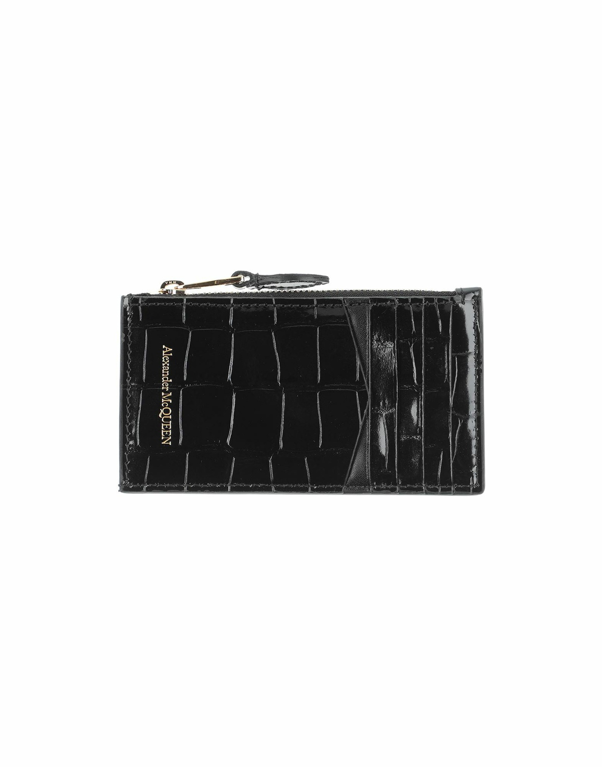 Mcqueen Womens Cardholder in Black