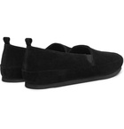 Mulo - Suede Loafers - Black