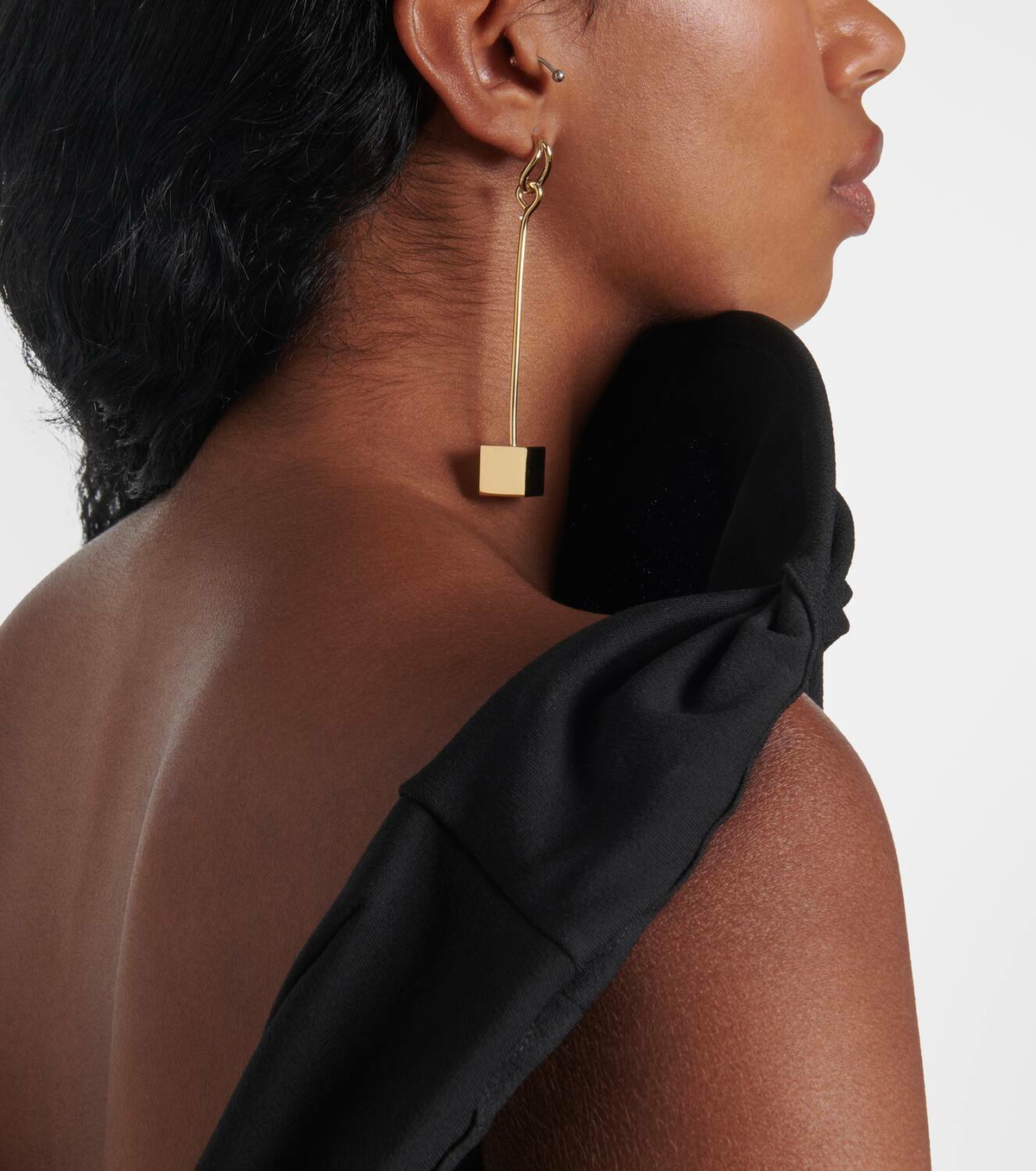 Jacquemus Les Boucles Nodo drop earrings Jacquemus