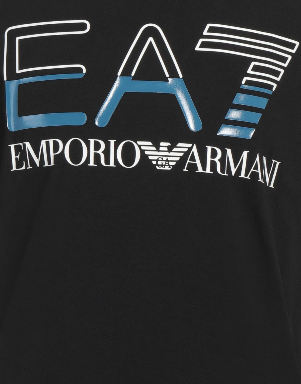 Ea7 Mens T-shirt in Black