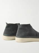 Mulo - Suede Chukka Boots - Gray