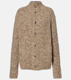 God's True Cashmere Cashmere bouclé cardigan
