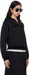 McQueen Black Cut & Sew Sweatshirt