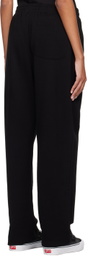 Dime Black Printed Lounge Pants