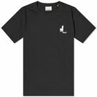 Isabel Marant Men's Zafferh Small Logo T-Shirt in Black