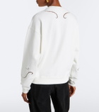 Marant Etoile Vella embroidered cotton sweatshirt
