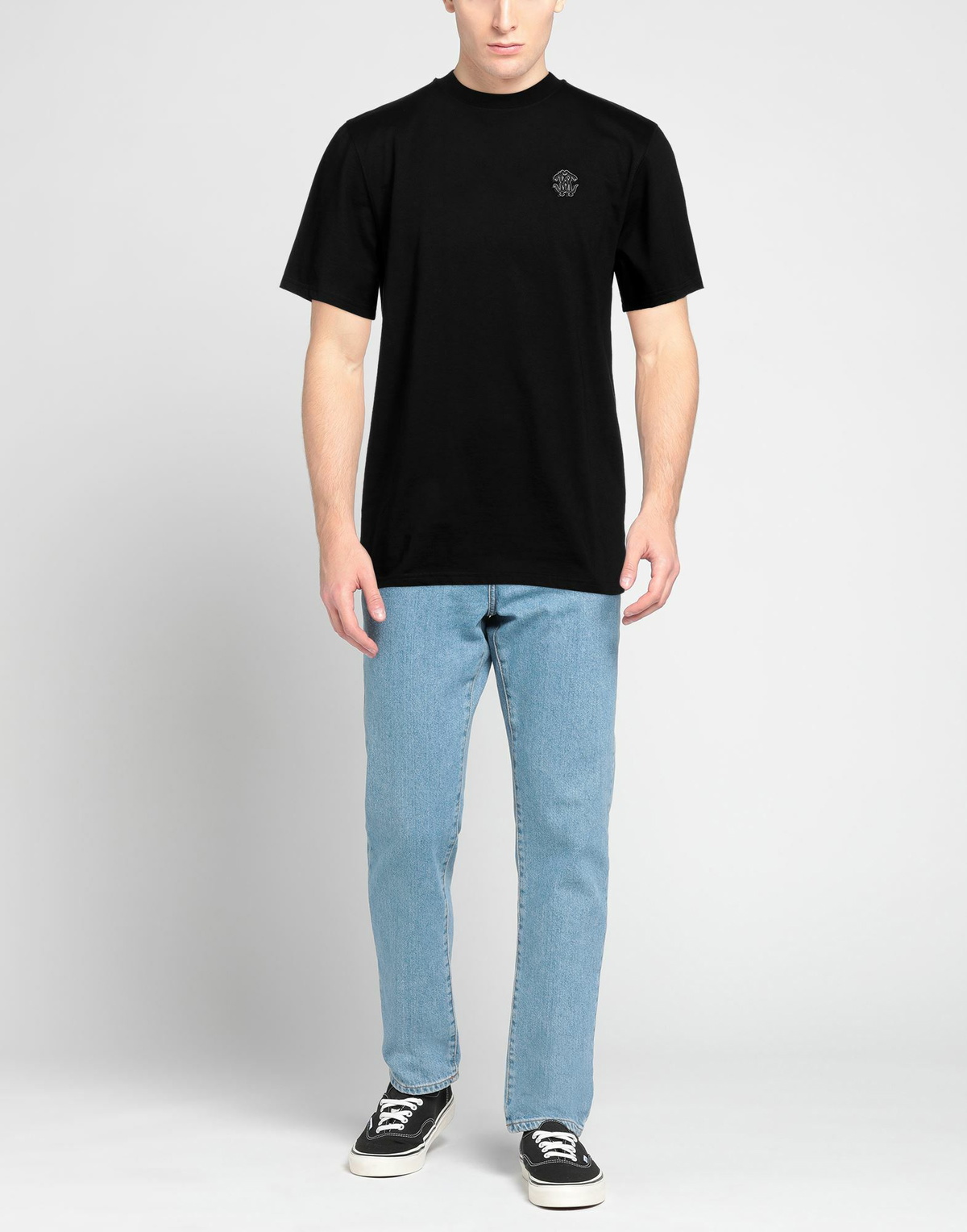 Roberto Cavalli Mens T-shirt in Black