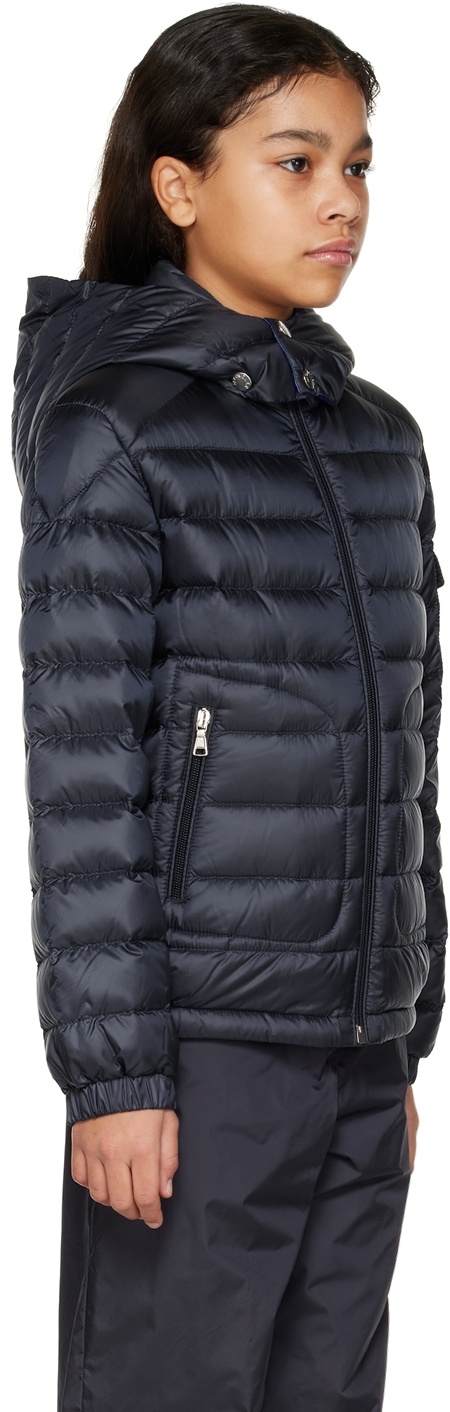 Moncler Enfant Kids Navy Lauros Down Jacket