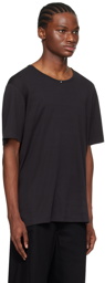 LEMAIRE Gray Scoop Neck T-Shirt