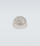 Tom Wood - Mesh sterling silver ring