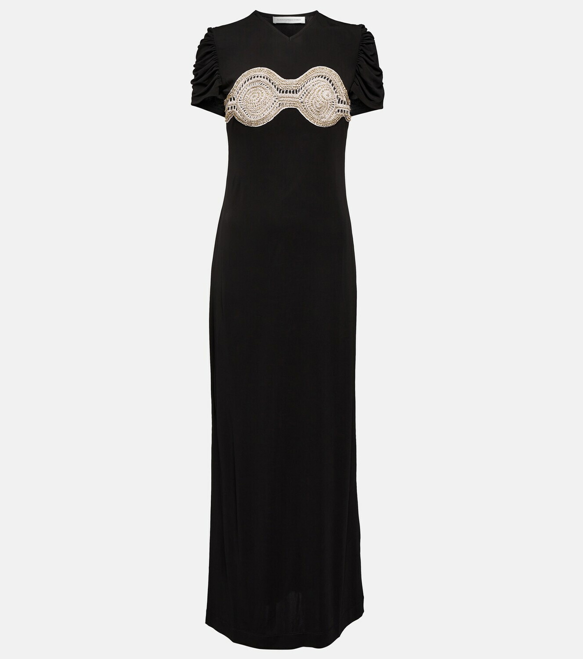 dress short sleeve knee length Adrianna Papell Short Sleeve Bow Waist Sheath Dress main image 0