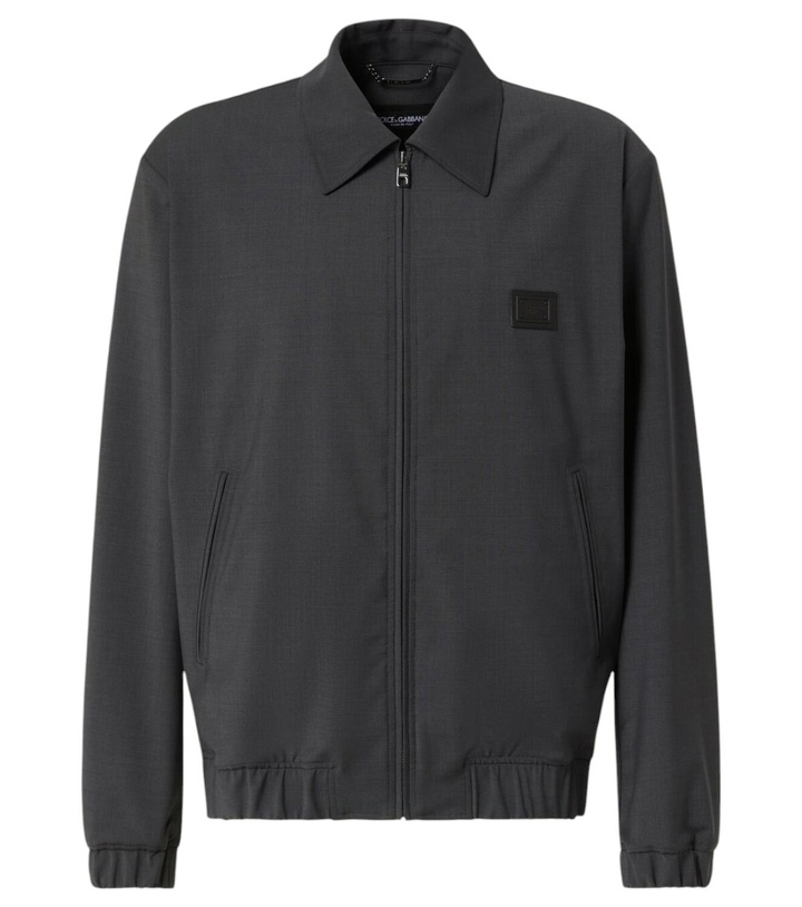 Photo: Dolce&Gabbana Wool-blend blouson