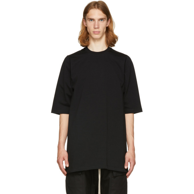 Photo: Rick Owens Black Crewneck T-Shirt