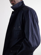 Fortela - Jungle Cotton-Gabardine Jacket - Blue