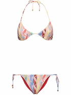 ETRO Printed Lycra Triangle Bikini Set