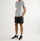 Nike Training - Mélange Dri-FIT Yoga T-Shirt - Gray