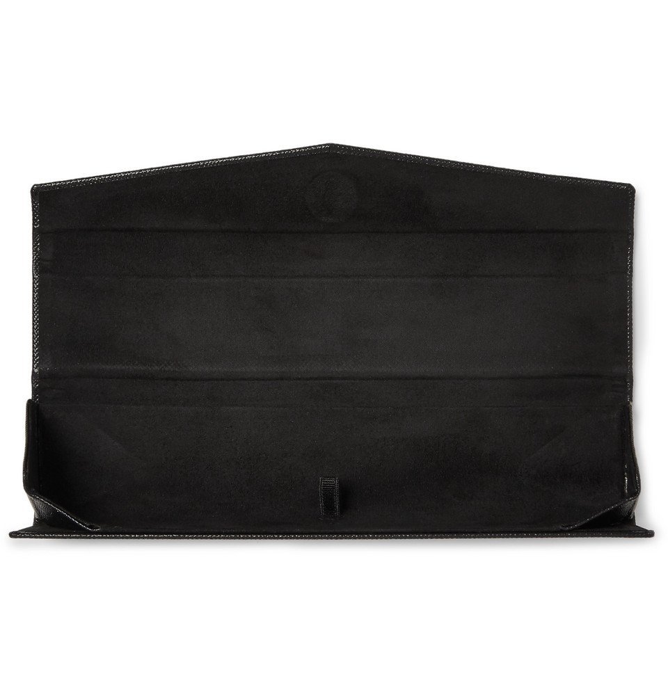 Montblanc - Sartorial Cross-Grain Leather Pen Case - Men - Black