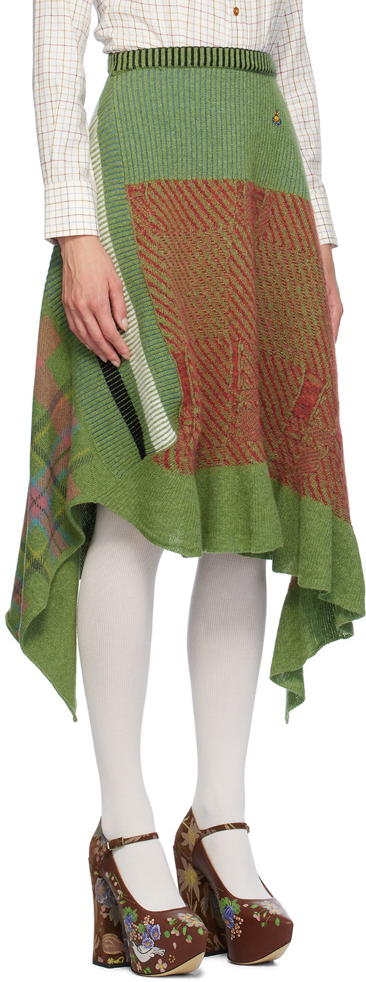 Vivienne Westwood Multicolor Highlander Midi Skirt Vivienne Westwood
