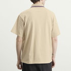 Needles Men's Pique Polo in Beige