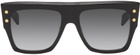 Balmain Black B-V Sunglasses