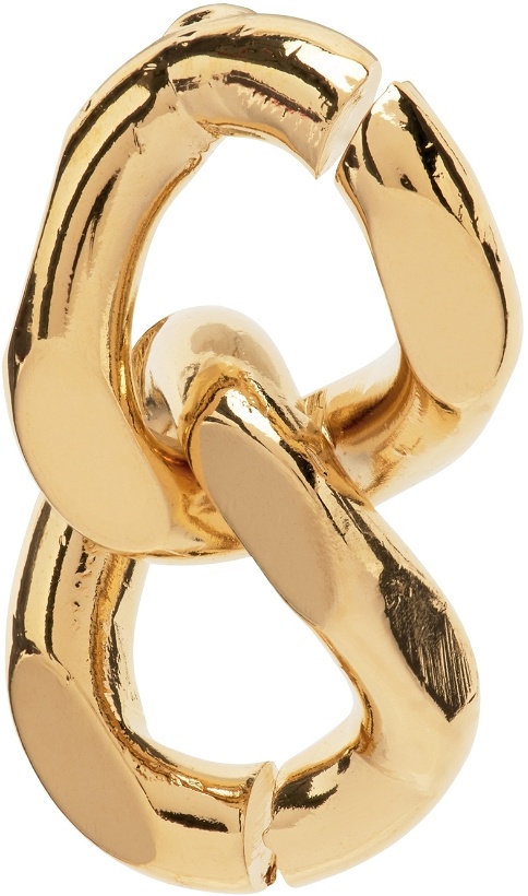Photo: IN GOLD WE TRUST PARIS Gold Single Curb Chain Earring