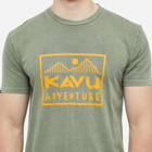 KAVU Men's Set Off T-Shirt in Spruce