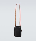 Lanvin - Curb leather phone holder