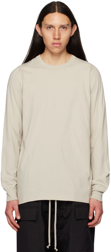 Photo: Rick Owens Off-White Level Long Sleeve T-Shirt