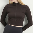 Adidas Women's Knit Jacket in Aurora Coffee
