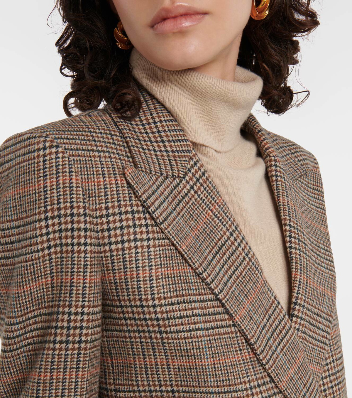 Blazé Milano Checked double-breasted blazer