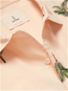 La Paz - Silveira Convertible-Collar Printed Cotton-Poplin Shirt - Pink