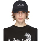 Amiri Black Logo Trucker Hat