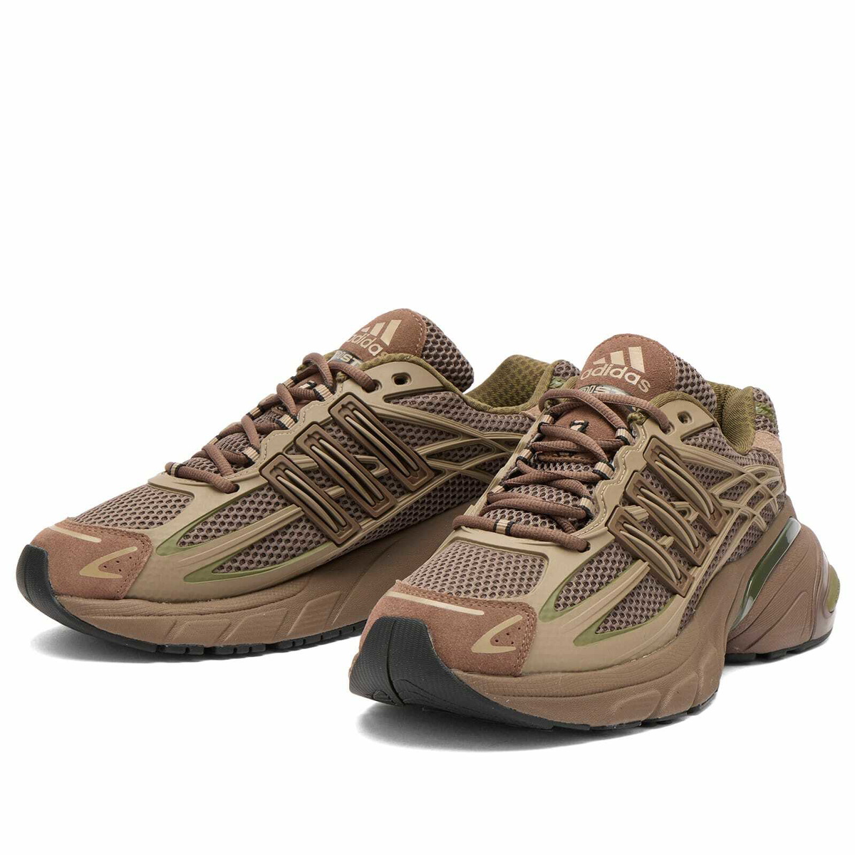 Adidas Men's Adistar Xlg 20 Sneaker in Chalky Brown/Earth Strata/Olive Strata