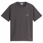 Norse Projects Men's Dyrehaven Logo T-Shirt in Shale