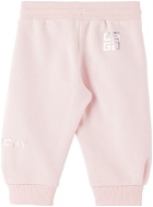 Givenchy Baby Pink Printed Lounge Pants