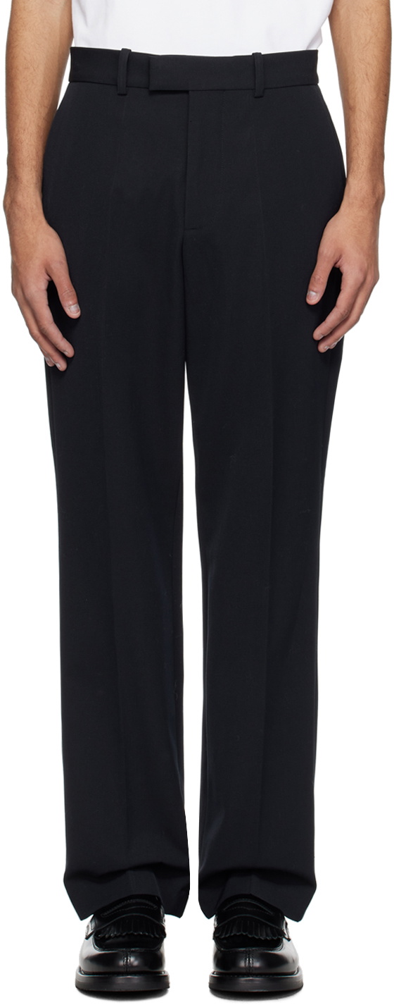 Róhe Navy Classic Trousers Róhe