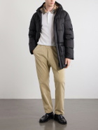 Burberry - Hooded Wool-Trimmed Quilted Shell Down Jacket - Black
