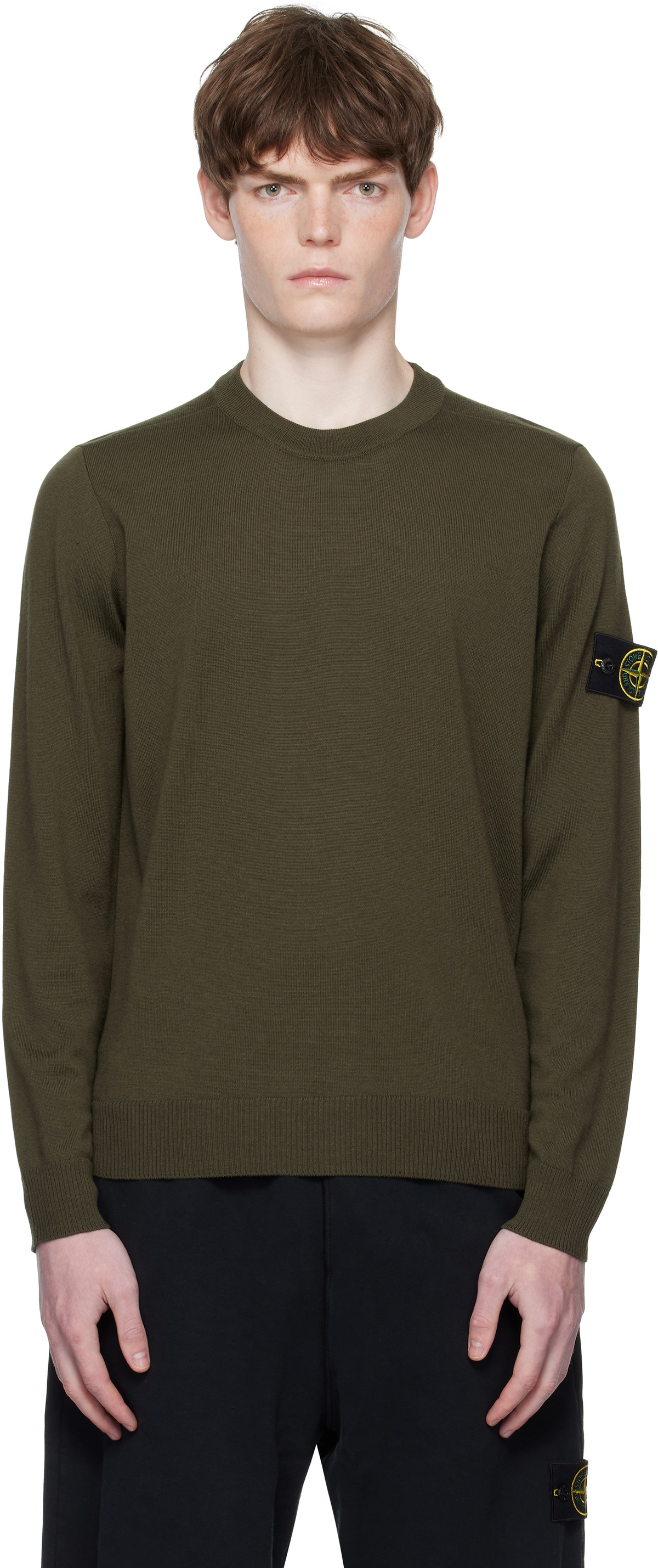 ニット・セーター Stone  Light RWS pure wool crewneck sweater Stone Island Light RWS pure wool crewneck sweater - Men