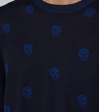 Alexander McQueen Skull crewneck sweater