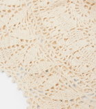 Magda Butrym Crochet cotton hood