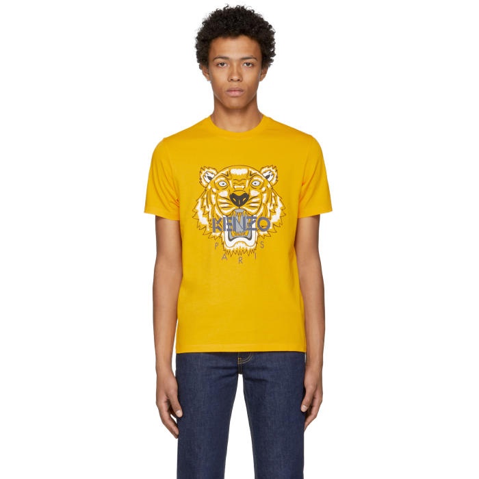Photo: Kenzo Yellow Actua Tiger T-Shirt