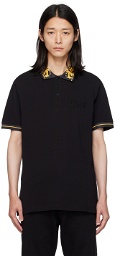 Versace Jeans Couture Black Chain Polo