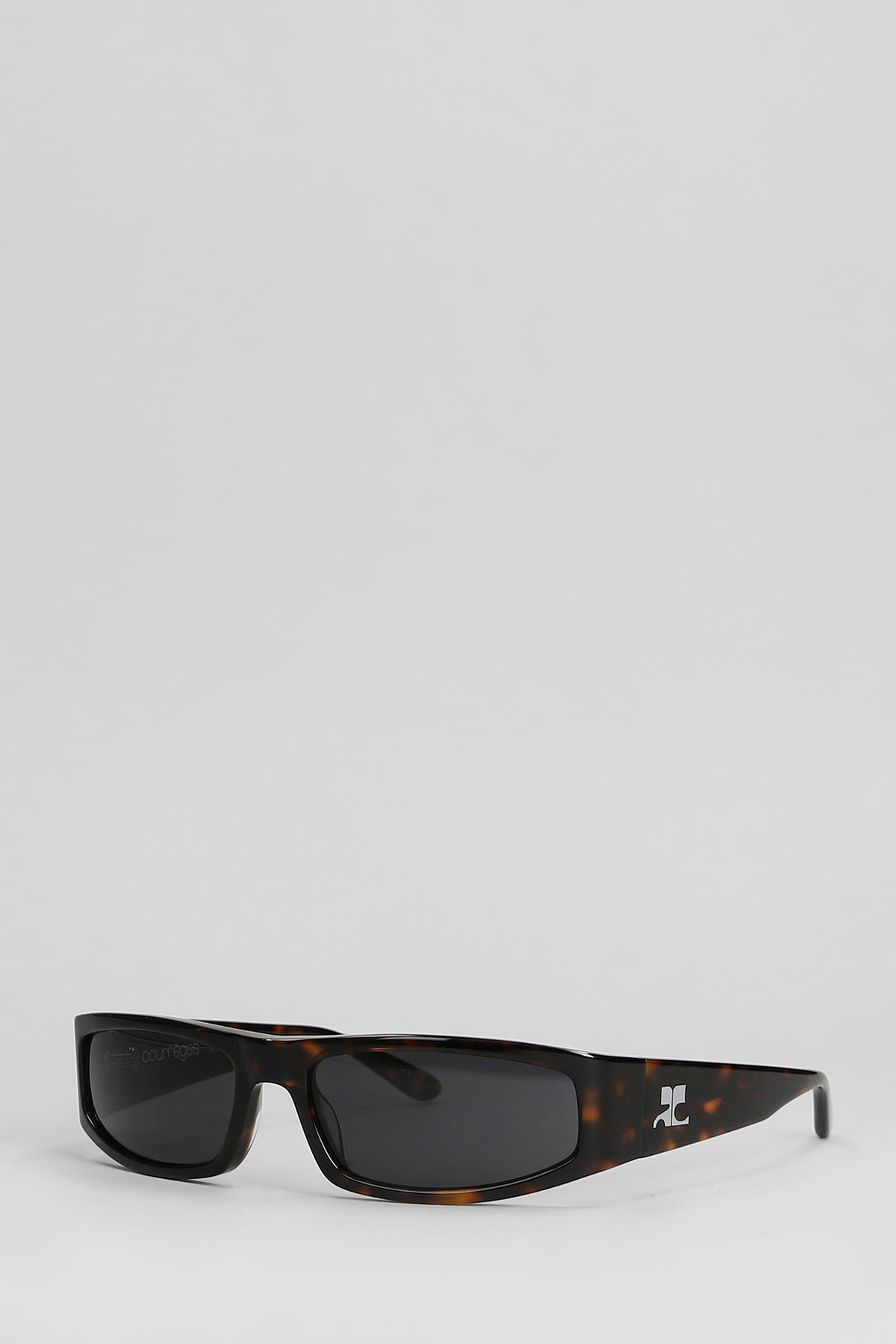 Courrèges Sunglasses In Brown Acetate
