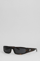 Courrèges Sunglasses In Brown Acetate