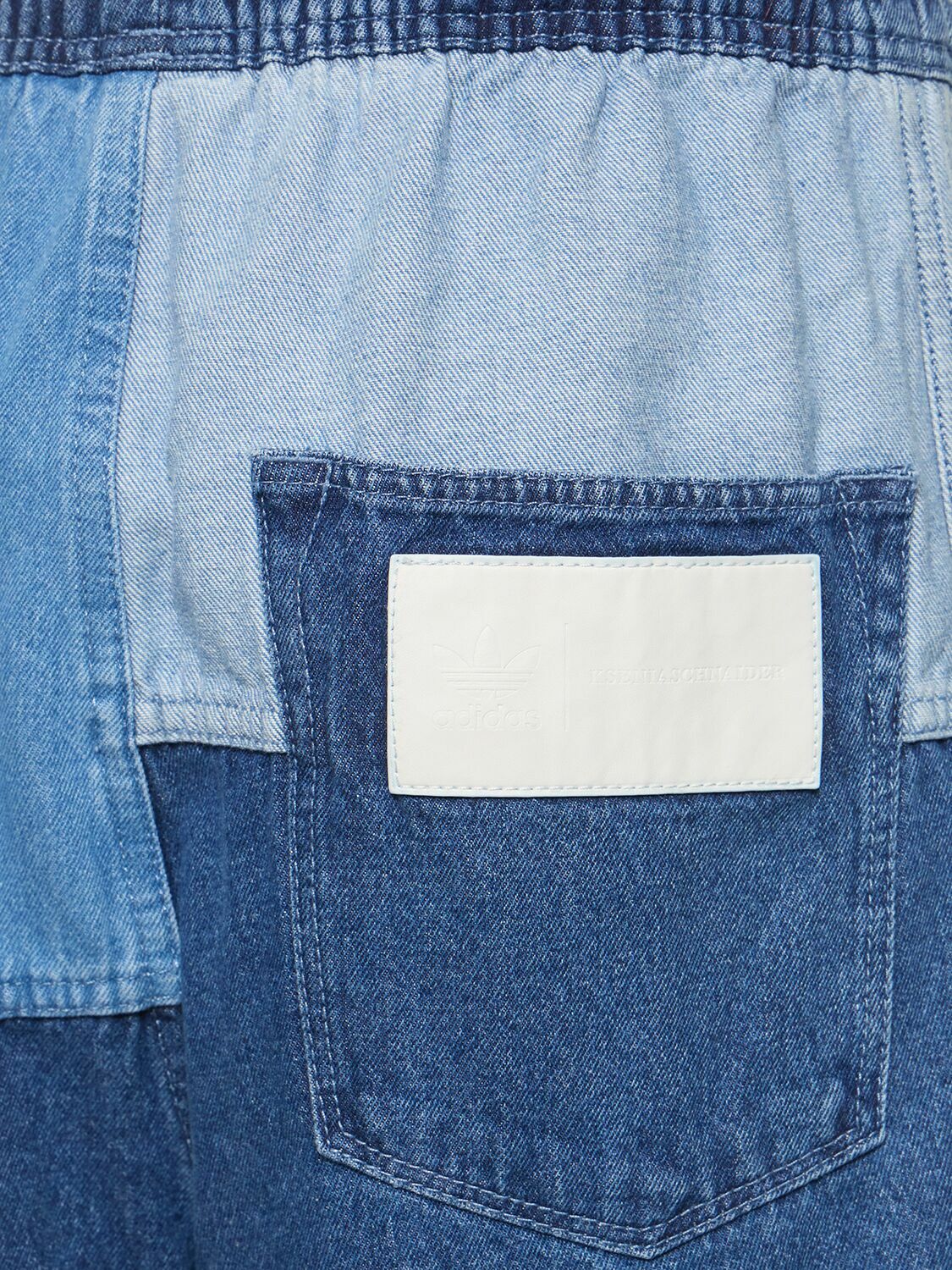 ★adidas originals★W KSENIA TP SHORT★追跡可 ADIDAS ORIGINALS - Ksenia Patchwork Jeans adidas Originals