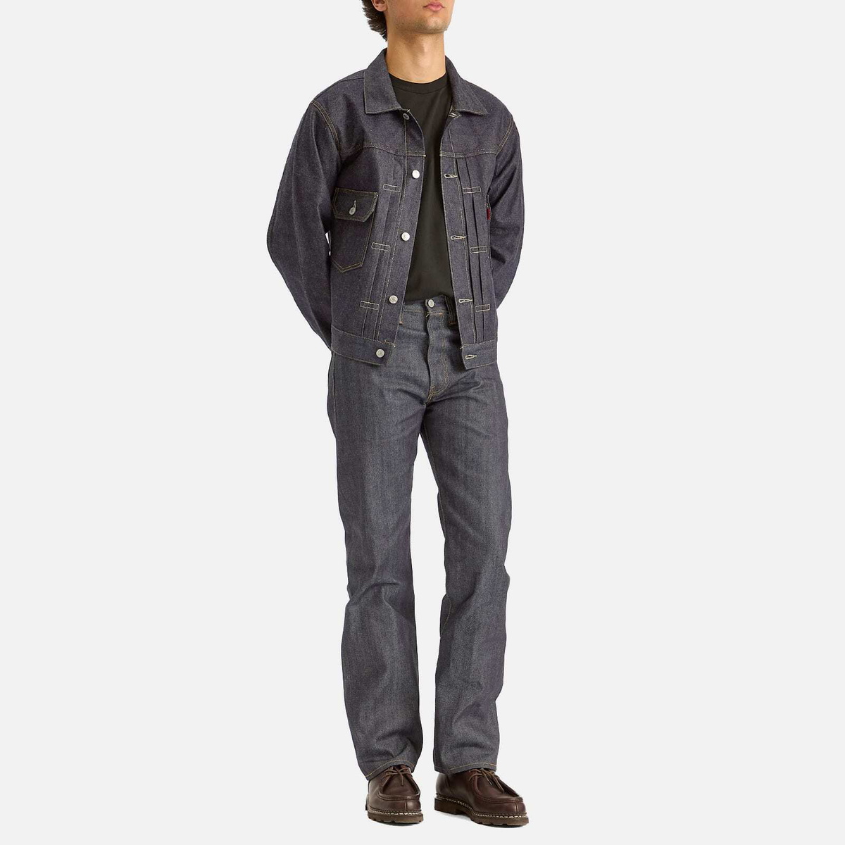 Levi's Men's LVC 1953 Type II Kaihara Denim Jacket in Lvc 1953 Organic
